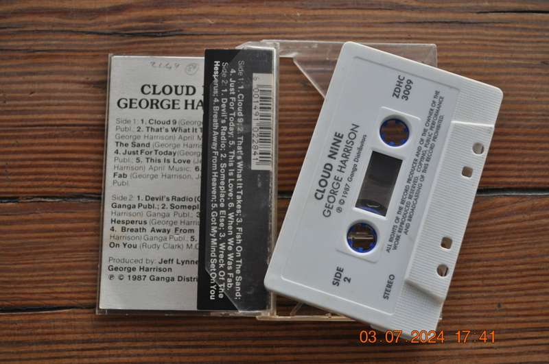 George Harrison - Cloud Nine (Cassette))