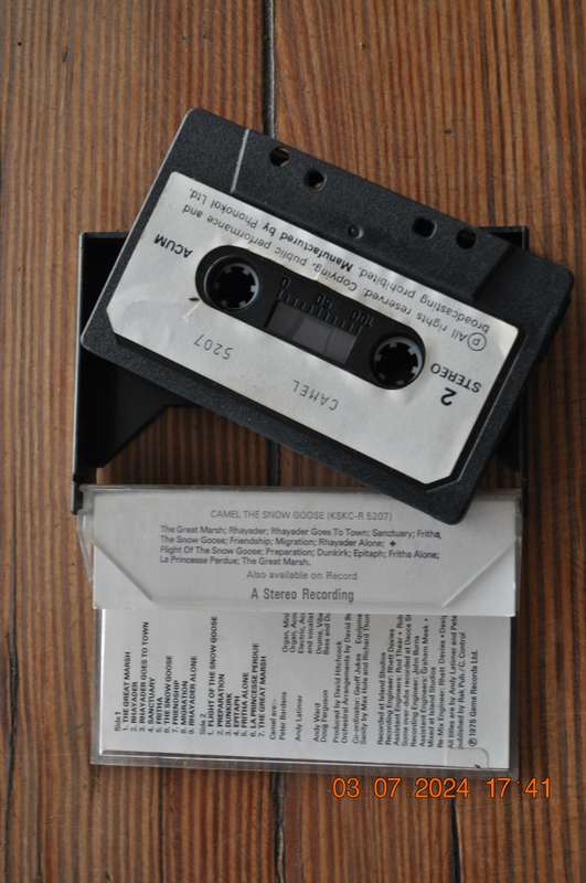 Camel - The Snow Goose (Cassette)