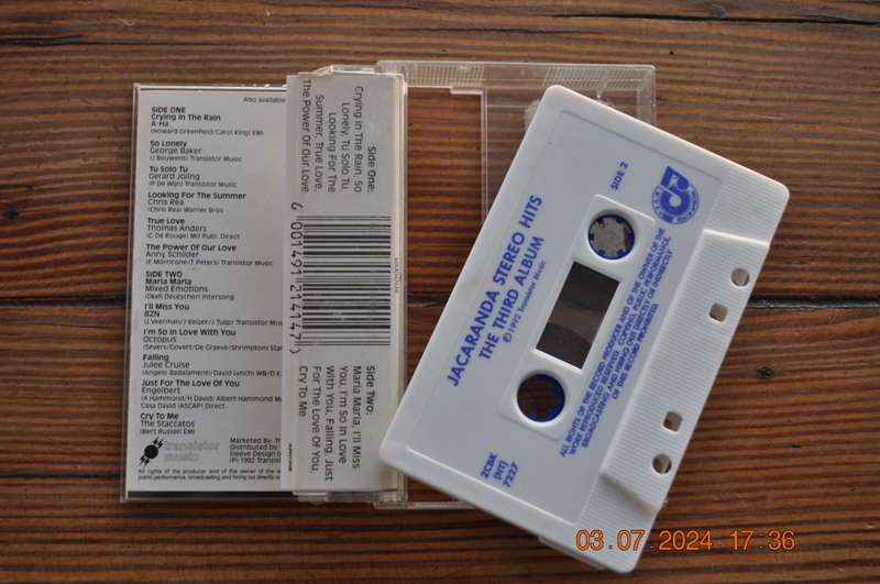 Jacaranda Stereo Hits - The Third Album (Cassette)