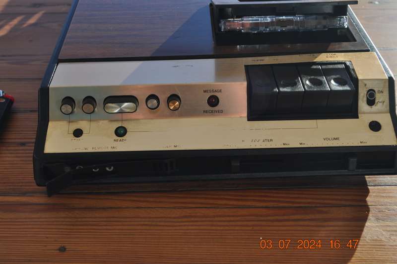 Vintage Zegna Telephone Answering System (as is)