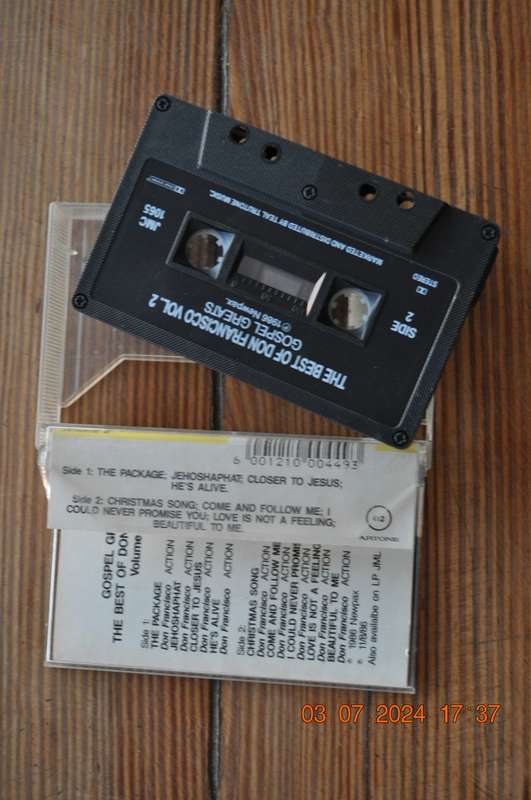 Don Francisco - Gospel Greats : The Best Of Volume 2 (Cassette)