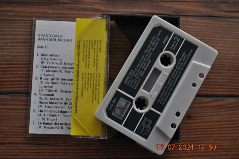Nana Mouskouri - Grand Gala (Cassette)