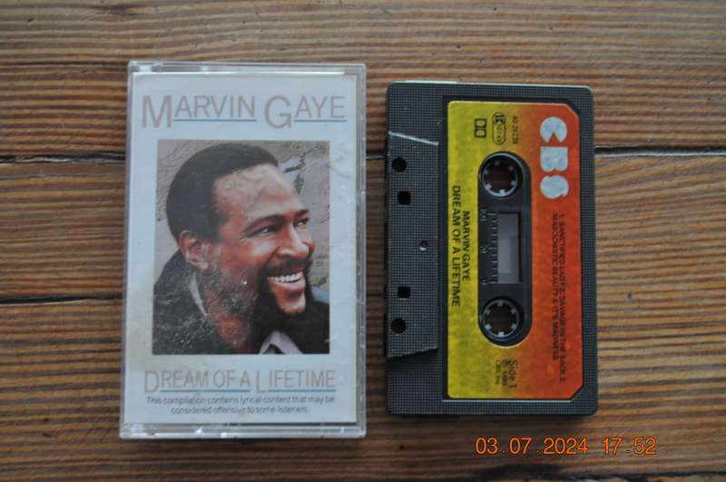 Marvin Gaye - Dream Of A Lifetime (Cassette)