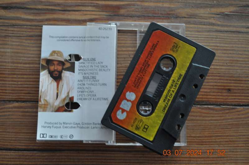 Marvin Gaye - Dream Of A Lifetime (Cassette)