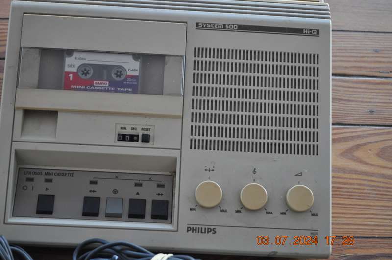 Vintage Sanyo Sony Transcribing Equipment (as is)