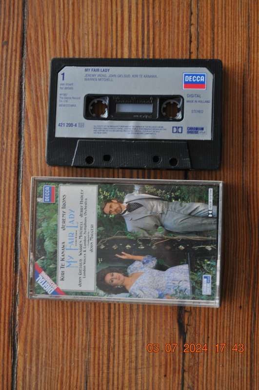 Kiri Te Kanawa/Jeremy Irons - My Fair Lady (Cassette)