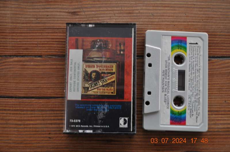 Pete Fountain - Dr Fountain`s Magical Licorice Stick Remedy For The Blues (Cassette)