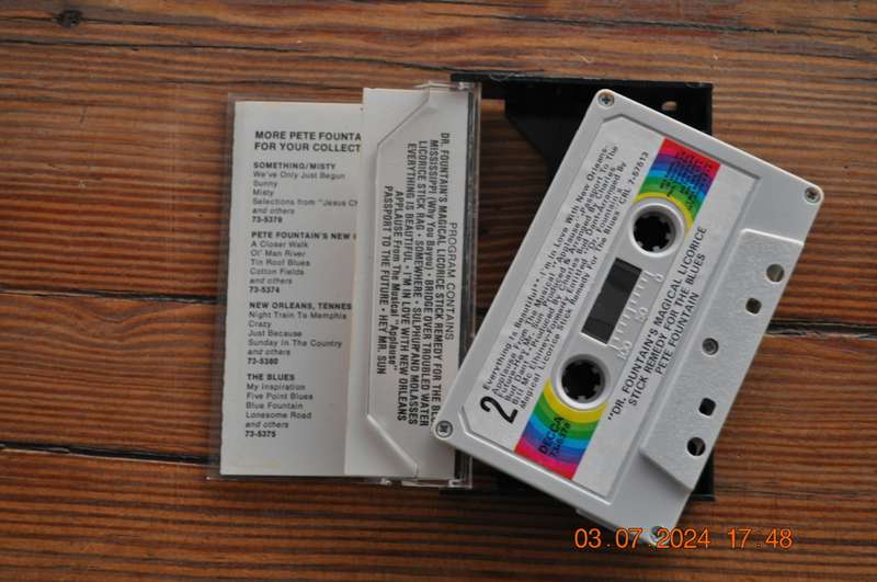 Pete Fountain - Dr Fountain`s Magical Licorice Stick Remedy For The Blues (Cassette)