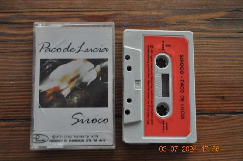Paco De Lucia - Siroco (Cassette)