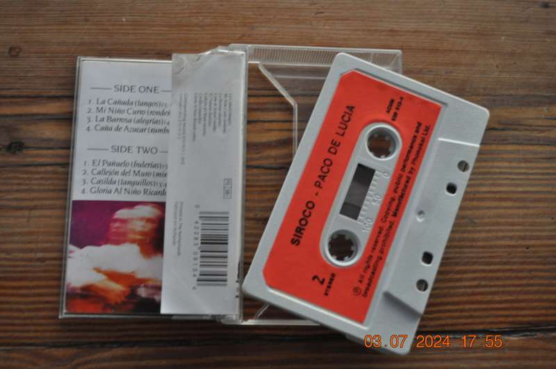 Paco De Lucia - Siroco (Cassette)