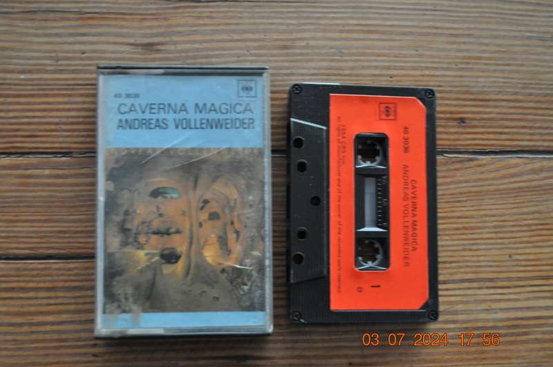 Andreas Vollenweider - Caverna Magica (Cassette)