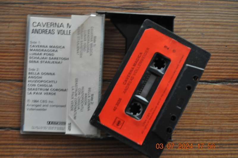 Andreas Vollenweider - Caverna Magica (Cassette)