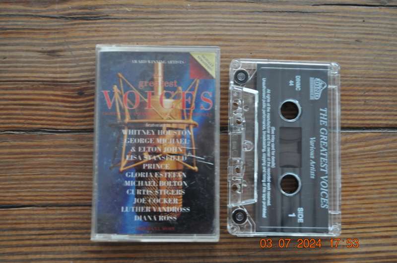The Greatest Voices - Various (Cassette)