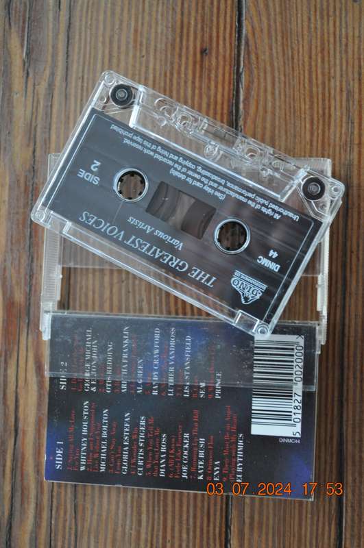 The Greatest Voices - Various (Cassette)