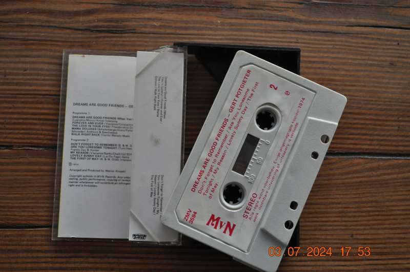 Gert Potgieter - Dreams Are Good Friends (Cassette)