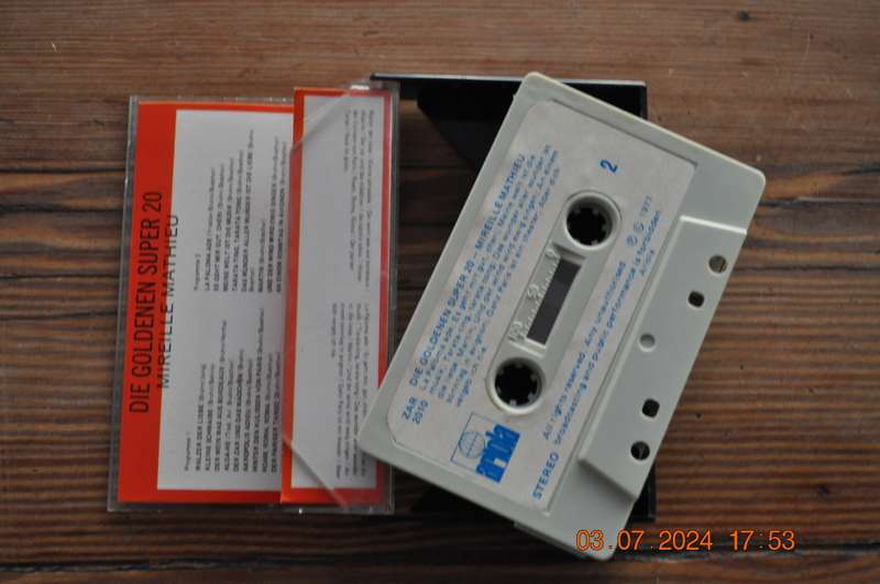 Mireille Mathieu - Die Goldenen Super 20 (Cassette)