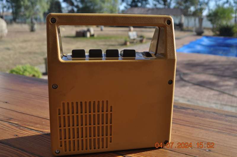 Vintage 1980s Fisher-Price Cassette Tape Player