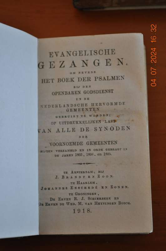 Vintage Psalms Books 1918