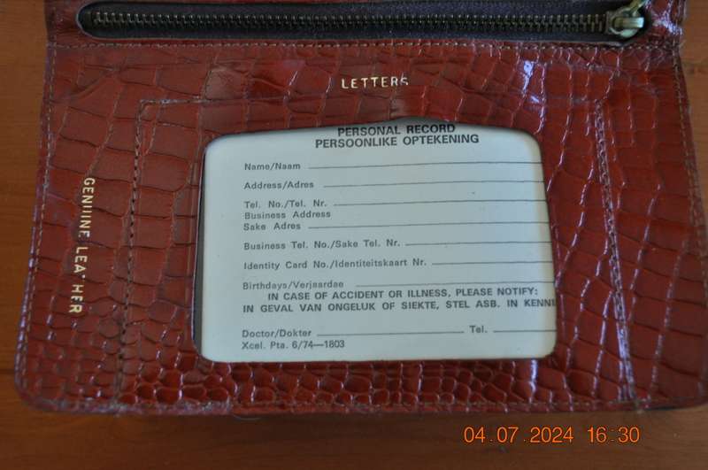 Vintage Leather Wallet