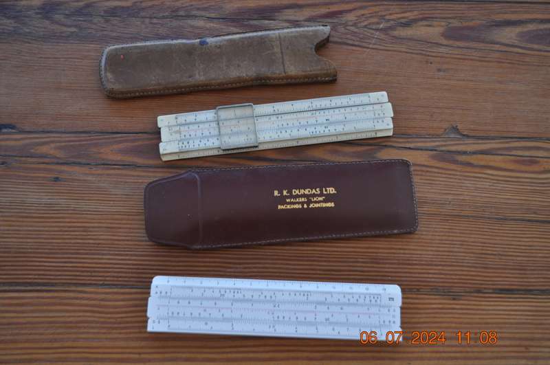 Vintage Pocket Rulers