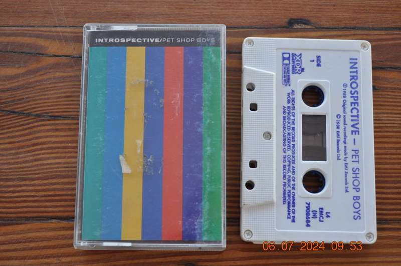Pet Shop Boys - Introspective (Cassette)