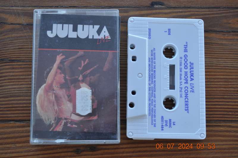 Juluka - Live : The Good Hope Concerts (Cassette)