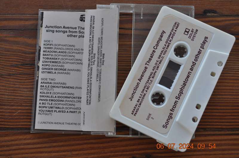 Songs From Sophiatown And Other Plays (Cassette)