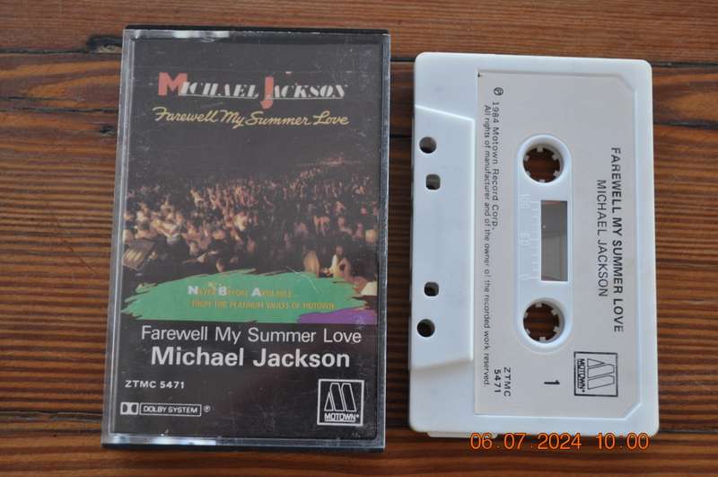 Michael Jackson - Farewell My Summer Love (Cassette)