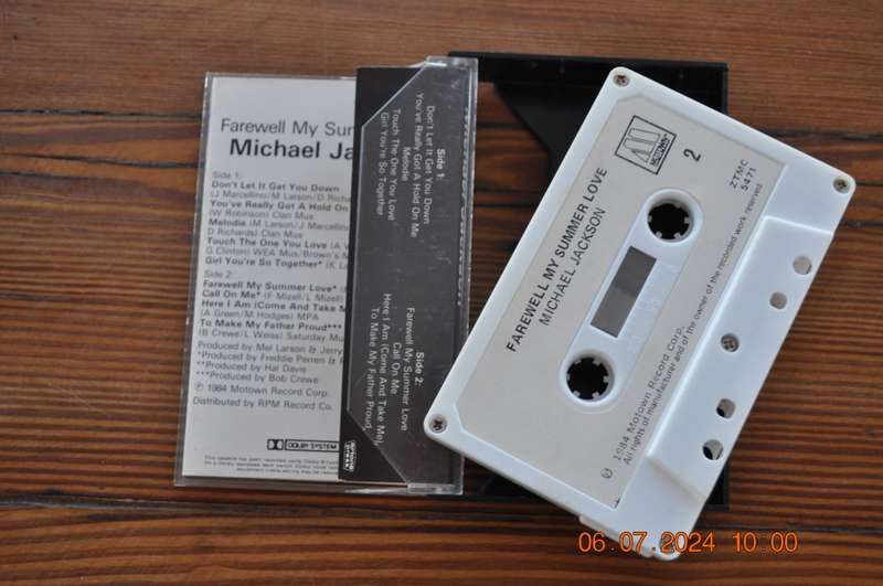 Michael Jackson - Farewell My Summer Love (Cassette)
