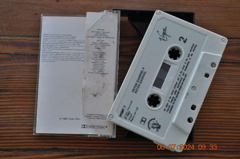Peter Gabriel - Peter Gabriel (Cassette)