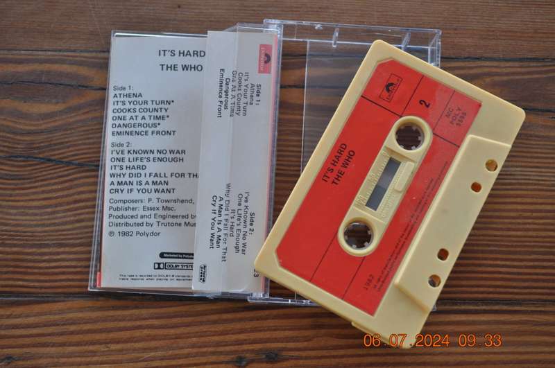 The Who - It`s Hard (Cassette)
