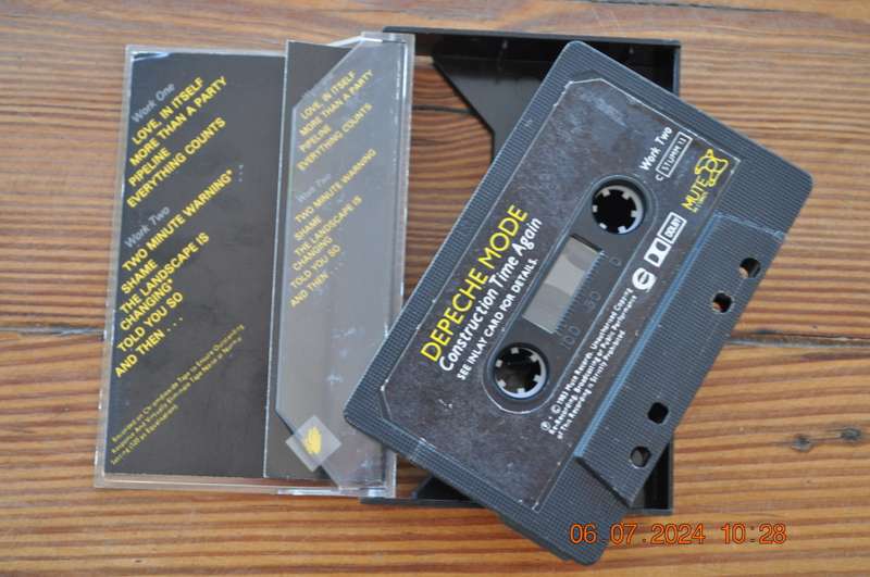Depeche Mode - Construction Time Again (Cassette)