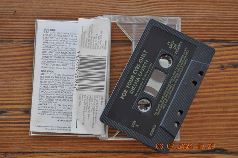 Sheena Easton - For Your Eyes Only (Cassette)