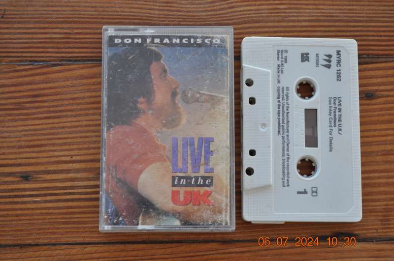 Don Francisco - Live In The UK (Cassette)