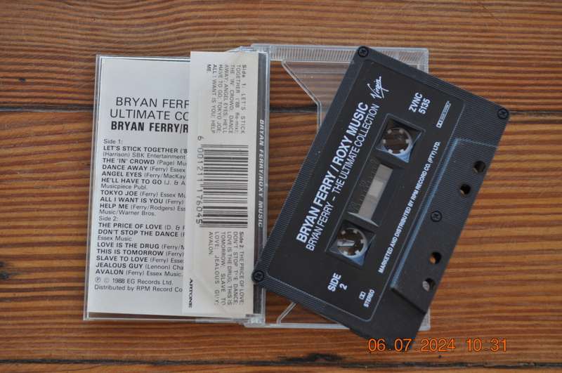 Bryan Ferry/Roxy Music - The Ultimate Collection (Cassette)