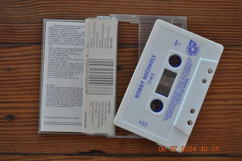 Bobby Michaels - Time (Cassette)
