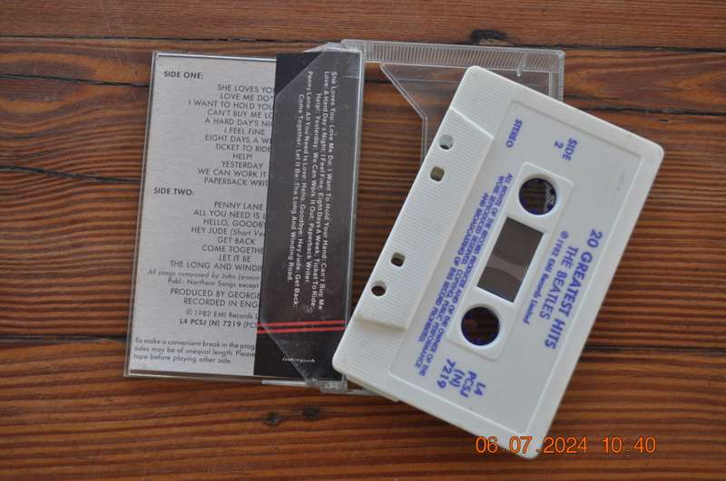 The Beatles - 20 Greatest Hits (Cassette)