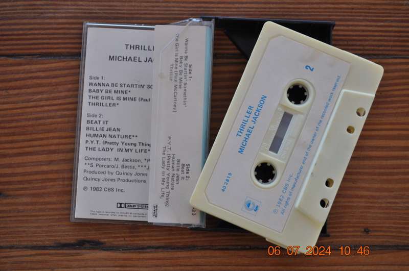 Michael Jackson - Thriller (Cassette)