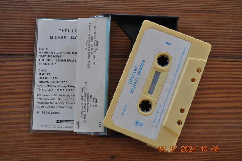 Michael Jackson - Thriller (Cassette)