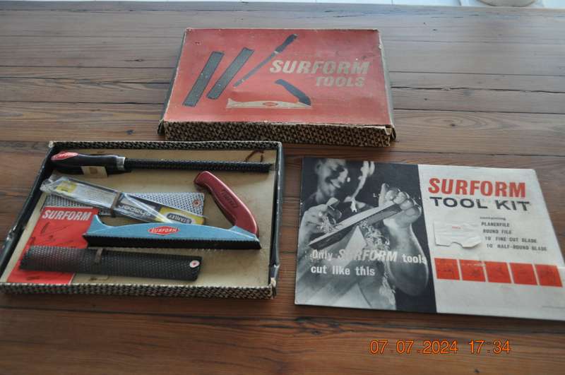 Vintage Surform Tool Kit
