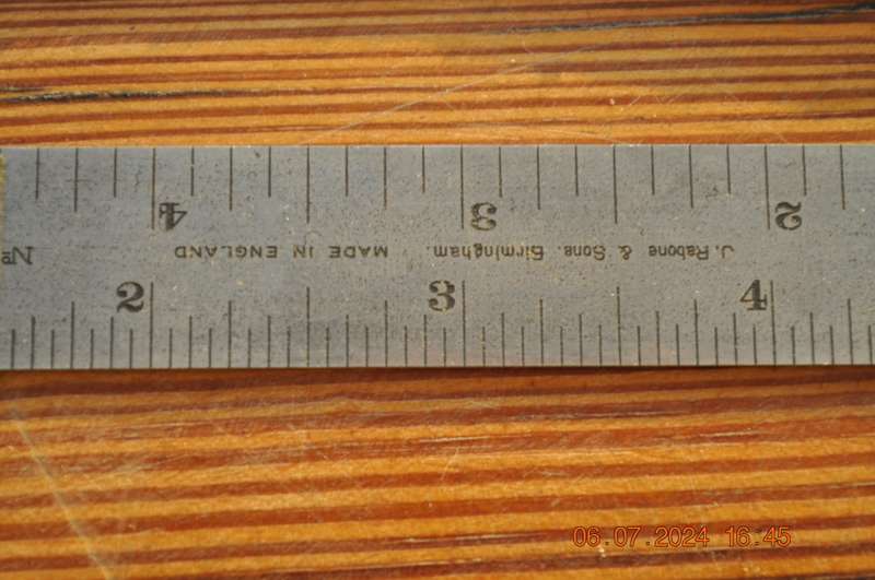 Vintage Pocket Steel Rulers