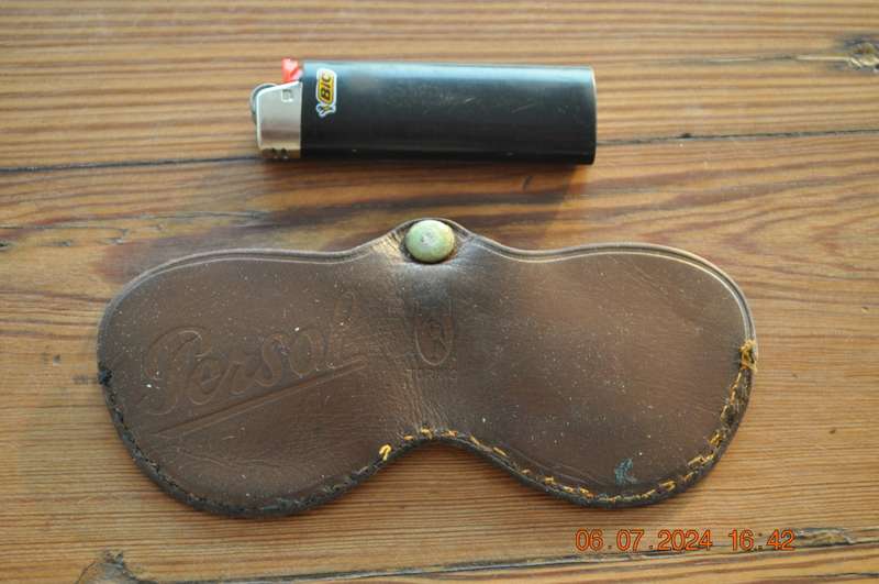 Vintage Polaroid Clip On Sunglasses