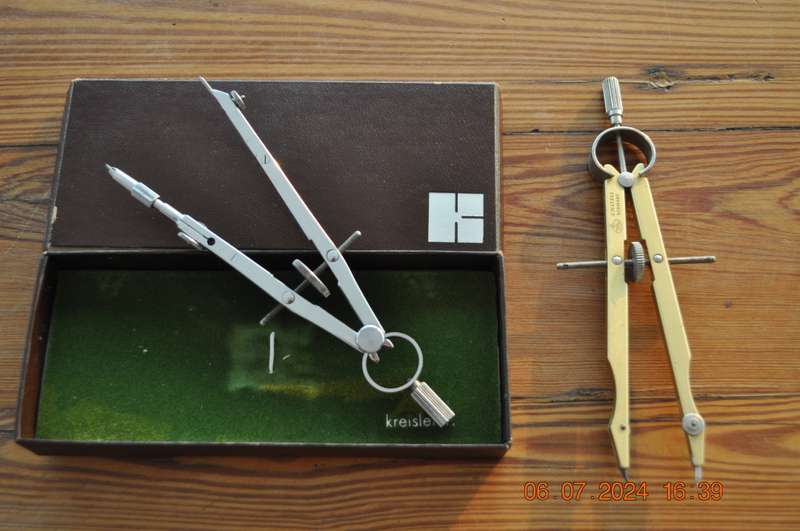 Faber Castell and Kreisler Compass