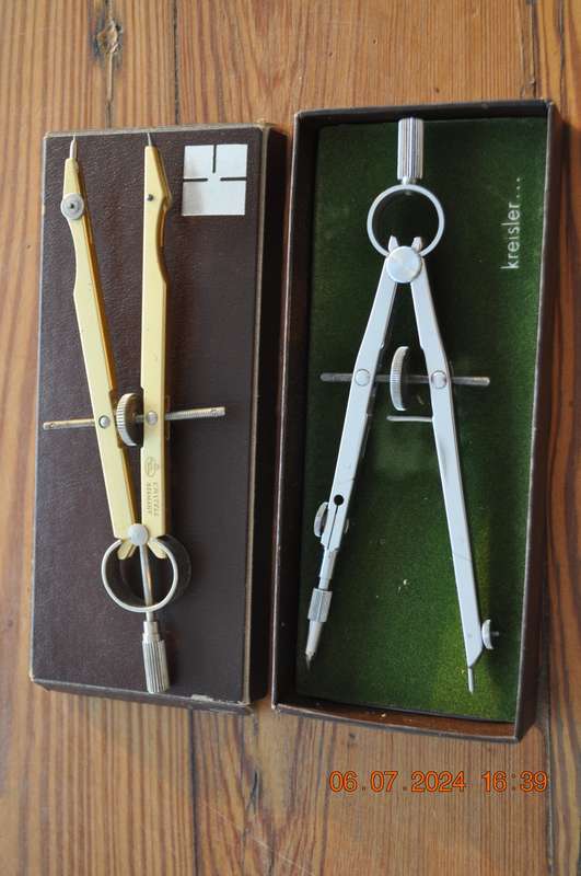 Faber Castell and Kreisler Compass