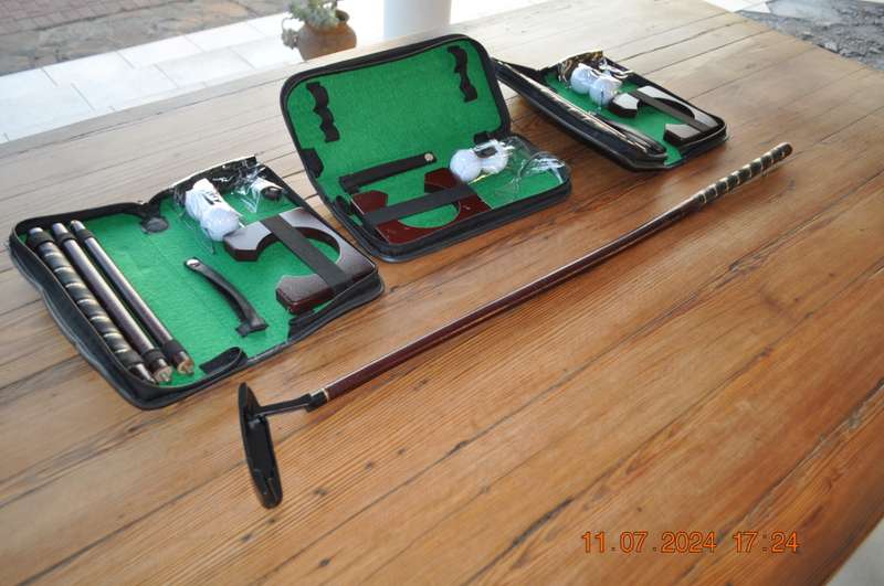 Portable Indoor Golf Putter Training Kits