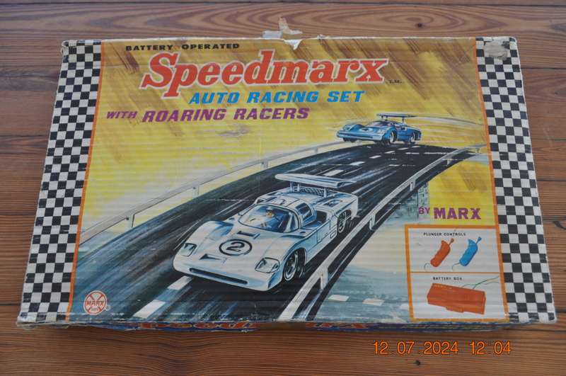 Vintage Marx SpeedMarx Scalextrics