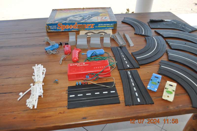 Vintage Marx SpeedMarx Scalextrics