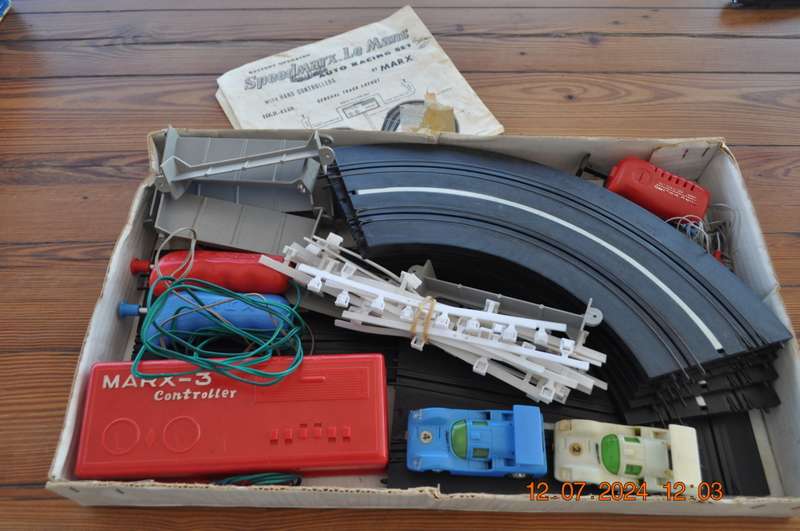 Vintage Marx SpeedMarx Scalextrics