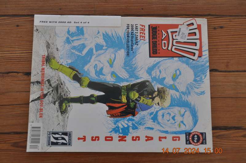 2000AD Prog 703 Featuring Judge Dredd