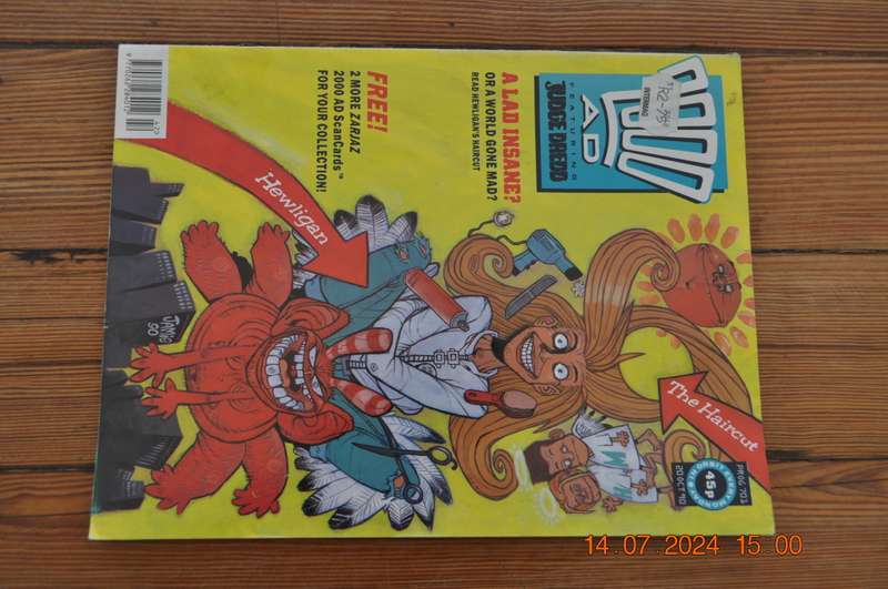 2000AD Prog 701 Featuring Judge Dredd